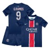 Conjunto (Camiseta+Pantalón Corto) Paris Saint-Germain Goncalo Ramos 9 Primera Equipación 2024-25 - Niño